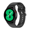Miniatyrbillede 4 af 4: Silikone urrem til Samung Galaxy Watch4 40mm / 44mm Black