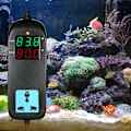 Miniatyrbillede 3 af 5: Elektronisk termostat LED digitalt display Opdrætstemperaturkontrol termoelement termostat med stikkontakt AC 90v250v US Plug