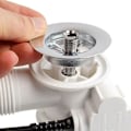 Miniatyrbillede 3 af 3: vask Kurvskrue,rustfrit stål 45mm M12 Vaskkurvskrue Til vask Siprop -sølv