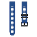 Miniatyrbilde 2 av 4: 26 mm silikonklokkerem for Garmin Fenix ​​7x Midnight Blue White