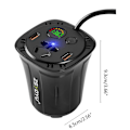 Miniatyrbillede 5 af 5: Dc 12v til Ac 110v 220v Bilkonverter Usb Strømforsyning Adapter Bil Inverter Red 220V