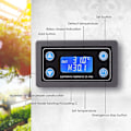 Miniatyrbillede 3 af 5: Digital temperaturkontrol 12v 24v LCD-skærm Digital termostat Højpræcision temperaturkontrolmodul Køling og opvarmning Automatisk kontakt