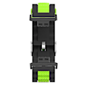 Miniatyrbilde 3 av 3: Dual Color Wave Design Silikon Rem for Huawei Watch Fit / Watch Fit Special Edition Black Green