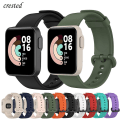 Miniatyrbillede 2 af 5: Rem til Xiaomi Mi Watch Lite Band Sport Silikone Smartwatch Udskiftningsurrem Armbånd Mi Watch Lite Redmi Urrem xiaomi Redmi Watch black