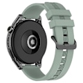Pikkukuva 1 / 4: Rannekkeet 20mm Teksturoidut Älykellohihnat Huawei Watch GT3/Watch GT:lle, Urheilutyyli Korvattu Ranneke Green, Green F Huawei Watch GT3