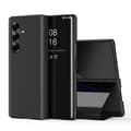 Etui til Samsung Galaxy Z Fold7, galvanisert speilflip med stativ Black