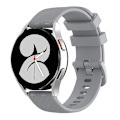 Miniatyrbilde 1 av 5: For Garmin Samsung Polar Huami Huawei 20mm Karbonfiber Silikonklokke Rem Stropp Erstatning Håndleddsrem Grey, Grey C Other Smartwatch Model