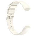 Miniatyrbilde 2 av 5: For Fitbit Inspire 3 Solid Silikon Watch Band Pin Buckle Wrist Strap Replacement, Størrelse: L Apricot, Apricot I Fitbit Inspire 3