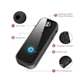 Miniatyrbillede 5 af 5: Bluetooth 5.3 FM Transmitter Trådløs Radio Mp3 Afspiller Stereo Musik Audio Modtager til Håndfri Opkald 42W PD 30 WE