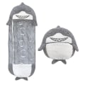 Miniatyrbillede 1 af 3: Sovepose Børne Lazy Warm Sovepose Pyjamas Børnepude Gray 160x60cm