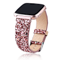 Miniatyrbild 1 av 5: Klockarmband Handledsarmband som andas för FitbitVersa/Versa 2/Versa Lite/Versa Rose pink