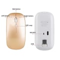 Pikkukuva 3 / 5: Bluetooth Langaton Hiiri PC Langaton Hiiri Tietokone Kannettava Kannettava langaton Hiiri 2.4g Black
