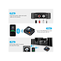 Miniatyrbillede 3 af 5: Bluetooth 5.1 Receiver, Trådløs Audio Adapter med NFC/TFCard Slot/3.5mm Aux/RCA/, Lav Latency til Stereoanlæg,