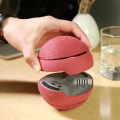 Miniatyrbillede 3 af 4: Sfærisk trådløs Bluetooth aftagelig magnetisk 3d-surround Silver gray