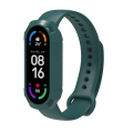 Miniatyrbild 5 av 5: 3D Film+Hård PC för Case för Mi Band 6 5 4 3 för Smart Watchband Helskärm Pink