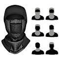 Miniatyrbilde 2 av 3: Kaldt vær Balaclava maske Vindtett termisk vinterhalsvarmer skjerf for sykling Motorsykling Løping Ski Snowboarding