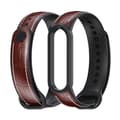 Passer til Xiaomi Mi Band 5/6 Lærreim Brown