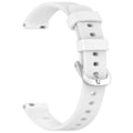 Pikkukuva 3 / 5: Garmin Lily 2 -silikonirannekkeet 14 mm vedenpitävät pehmeät vaihtohihnat White