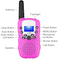 Miniatyrbillede 2 af 2: Walkie talkies til børn 3 km lang rækkevidde børn Walky talky håndholdt Pink