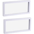 Miniatyrbild 1 av 4: Flytande Ram Displayställ 3D-Box white