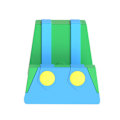 Miniatyrbild 1 av 5: Portabel designladdningsdockningsstativ för Lite Oled Green