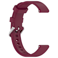 Miniatyrbillede 4 af 5: For Garmin Lily 2 Silikone Urrem 14mm Vandtætte Bløde Udskiftningsremme Wine Red