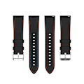 Miniatyrbillede 2 af 4: Til Samsung Galaxy Watch 3 41mm 20mm Silikone Rem Til Samsung Galaxy Watch 3 41mm Black