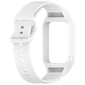 Pikkukuva 3 / 5: Xiaomi Smart Band 8 Pro -rannekke, helposti säädettävä, joustava silikoniranneke White