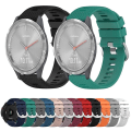 Miniatyrbild 3 av 5: För Garmin Vivomove 3s 18mm enfärgad watch UDX Grey