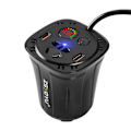 Miniatyrbillede 1 af 5: Dc 12v til Ac 110v 220v Bilkonverter Usb Strømforsyning Adapter Bil Inverter Red 110V