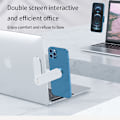 Miniatyrbild 2 av 5: 2 i 1 Laptop Expand Stand Notebook För iPhone Xiaomi Support För Macbook Air Pro Stationär hållare Dator Notebook Tillbehör grey