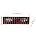 Miniatyrbillede 3 af 3: 13 søjle Abacus Soroban optræksenhed Calculing Tool Frame Sort