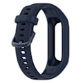 Miniatyrbillede 4 af 5: For Garmin Vivosmart 5 Anti-scratch silikone urrem med etui beskytter håndledsrem Ocean blue, Navy Blue I Garmin Vivosmart 5