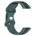 Miniatyrbild 2 av 4: Silikonklockarmband för Garminmove Luxe Green Black