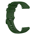 Miniatyrbilde 2 av 4: For Xiaomi Haylou Solar LS01/ID205/Willful SW021 Universal Grid Texture Replacement Turquoise, Army Green H Other Smartwatch Model