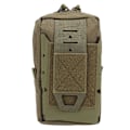 Miniatyrbild 1 av 5: 2024Molle påsväska Militär utomhusvästpaket Handväska Phone Case EDC-verktygspaket för vandring Fiskegrönt