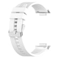 Miniatyrbilde 3 av 5: For Huawei Watch Fit 2 Hurtigutløselig Rem Silikon Armbånd Sportsklokke 20mm Rem White, White B Huawei Watch Fit 2