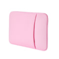 Miniatyrbillede 1 af 5: 12,5 tommer Laptop Sleeve Case Beskyttende Blød Polstret Lynlås Dækning Bærende Computer Taske Pink
