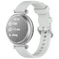 Miniatyrbilde 2 av 5: For Garmin Lily 2 Silikonurrem 14mm Vanntett Myke Erstatningsstropper Light Grey