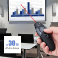 Miniatyrbilde 3 av 5: USB Wireless Presenter Powerpoint Clicker Presentasjon Fjernkontrollpenn