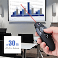 Miniatyrbillede 3 af 5: Usb Wireless Presenter Powerpoint Clicker Presentation Fjernbetjeningspen