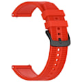 Pikkukuva 2 / 5: Huawei Watch GT 4 / Garmin Venu 2 -kellolle 22 mm:n pehmeä silikoniranneke Red