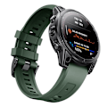 Miniatyrbild 2 av 5: KLB-LWGJ-001 För Garmin Fenix 7 / 7 Pro Remband Ersättning QuickFit 22mm Silikon Armband Army Green