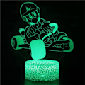 Miniatyrbillede 5 af 5: Super Mario Bros 3D LED Natlampe 7 Farver Skiftende Touch Control Skrivebordslampe△↑ D