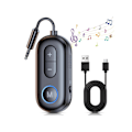Miniatyrbillede 1 af 3: Bluetooth 5.4 Biladapter Aux Modtager Stærkere Dobbelte Mikrofoner & Støjreduktion & Sender Modtager 2 I 1, Modt
