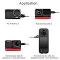 Miniatyrbillede 3 af 5: Sunnylife MC490 Kravemikrofon til Insta360 One R/rs