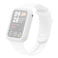 Miniatyrbillede 1 af 4: Blød silikoneetui til Xiaomi Smart Band 8 Pro, stødsikkert smartwatch-rammecover White