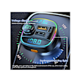 Miniatyrbillede 3 af 4: Bluetooth Transmitter til Bil Bluetooth 5.0 Fm Transmitter til Bil Pd3.0 Type C 18Wqc3.0 Hurtig Oplader Til