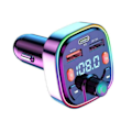 Pikkukuva 3 / 5: Bluetooth 5.0 Autoadapteri FM-lähetin Autoon Pikalatauslähtö PD 3.0 Protokolla USB Type-C Stereo FM
