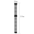 Miniatyrbillede 4 af 5: Til Garmin Fenix ​​5s Milanese Watch Band PFB Black